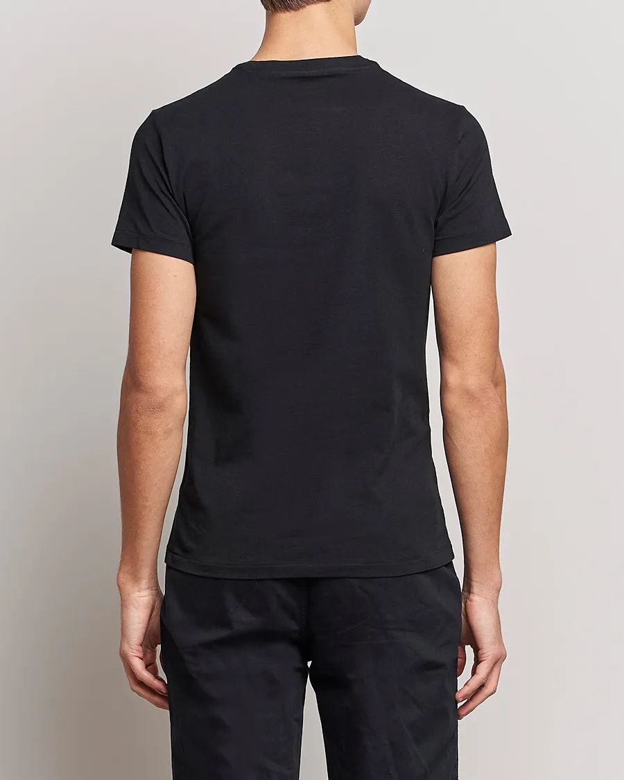 2-Pack Cotton Stretch T-Shirt Black