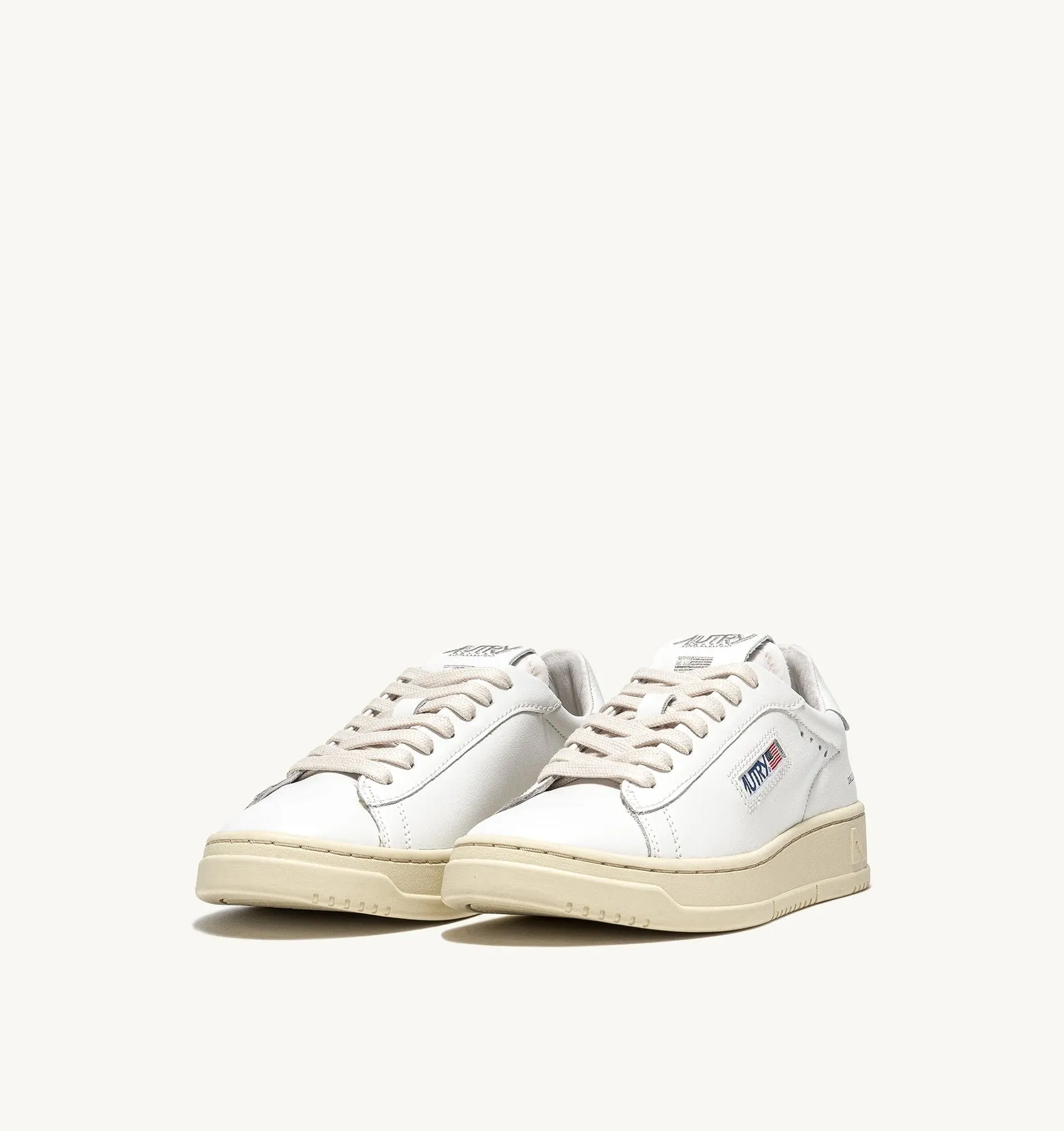 Autry Dallas - Sneakers Low Leather/Leather White/White