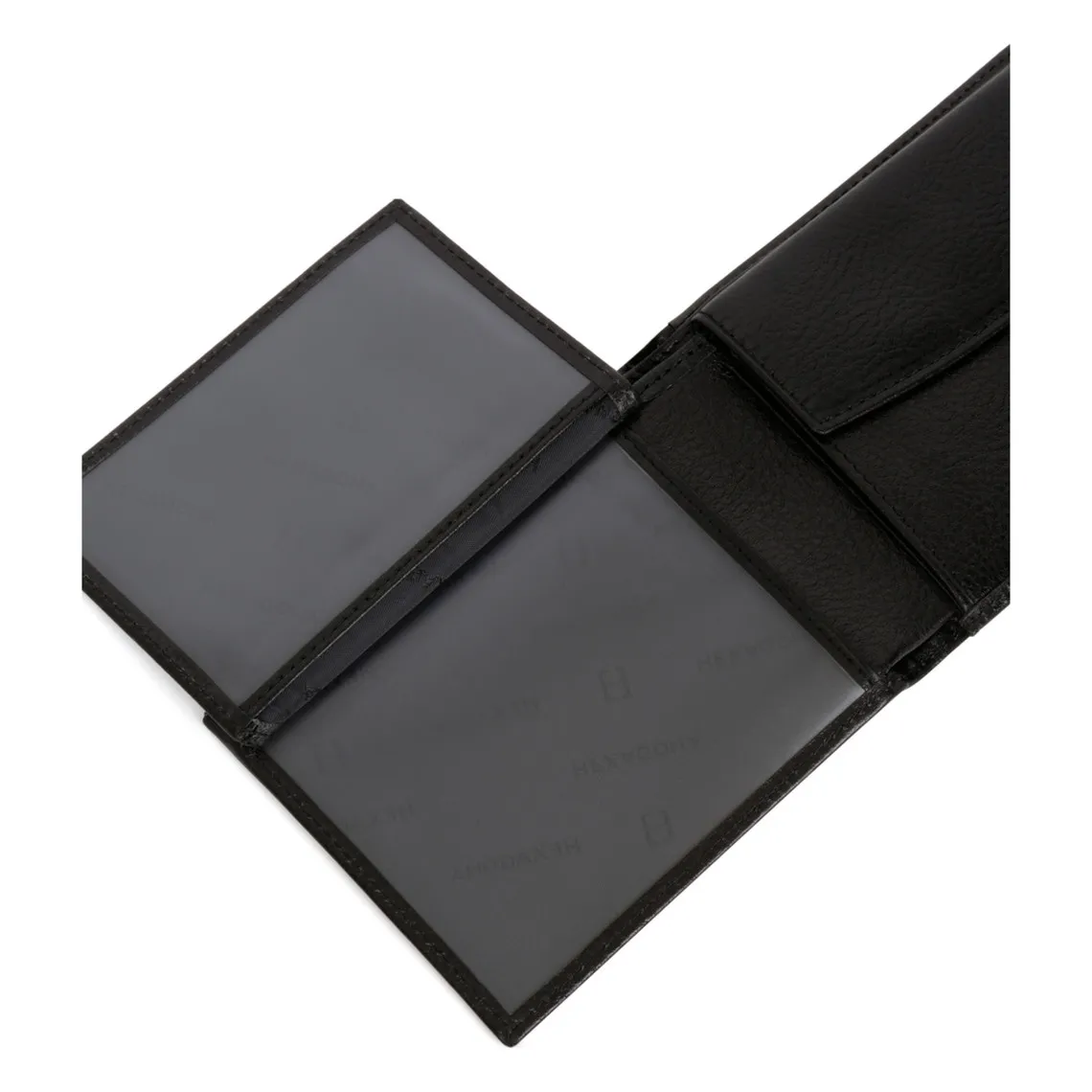 Black Italian Leather Wallet Republic