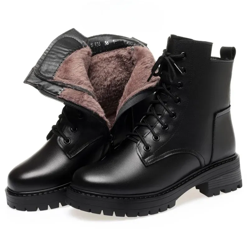 Bottes Hivernales Cuir Véritable | WINTERSTEP™
