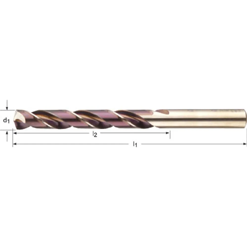 Dormer HX18N35 Foret à métal #35 x 1-1/2" x 2-5/8" acier haute vitesse
