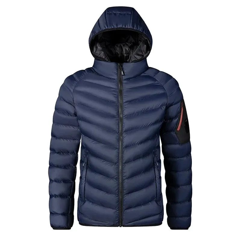Gilet Long à Capuche