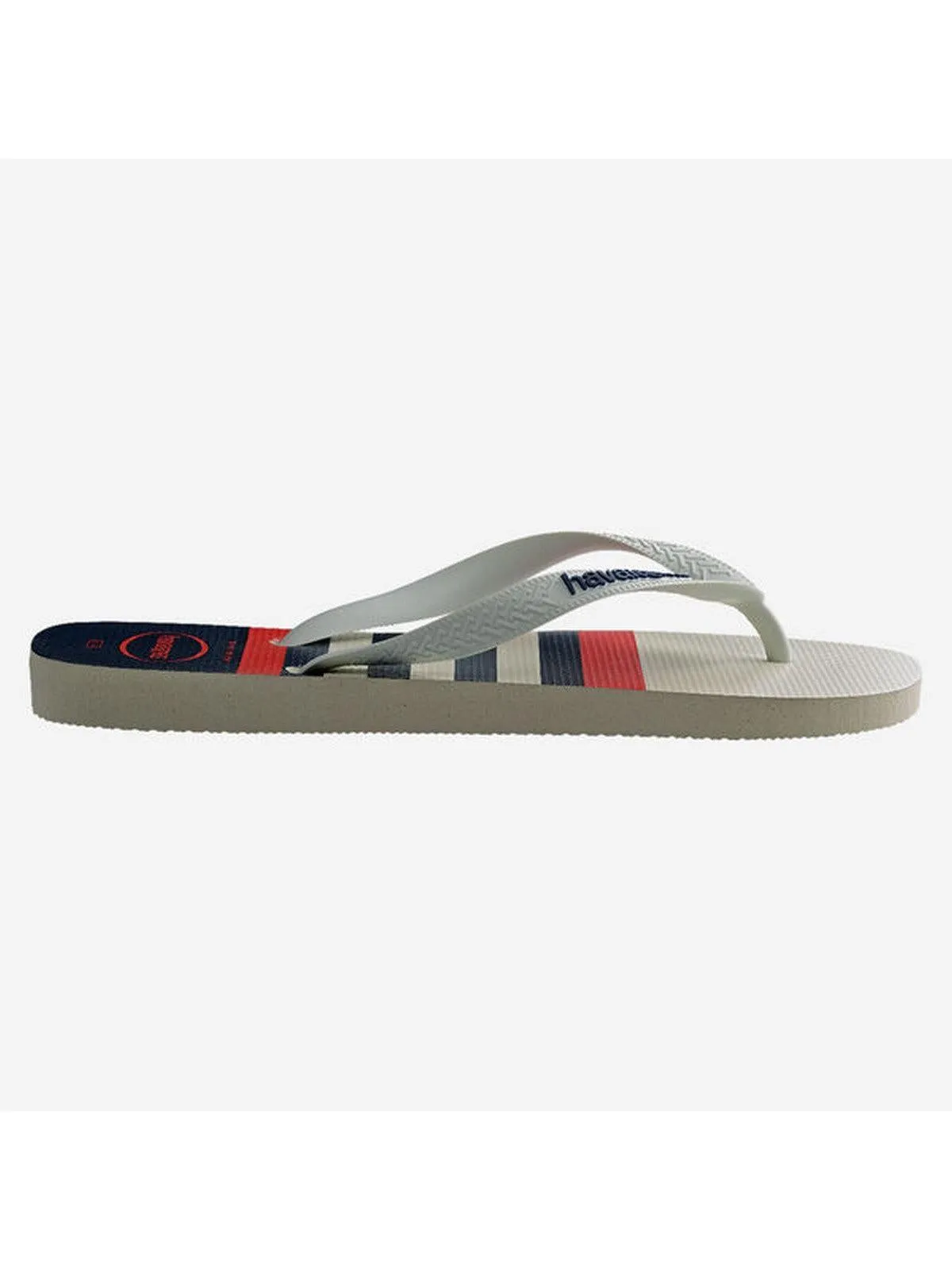 HAVAIANAS Tongs pour hommes Hav. Dessus Nautique 4137126.6349 Blanc