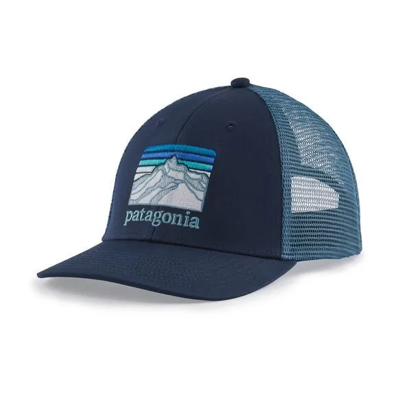 Line Logo Ridge LoPro Trucker Hat - New Navy