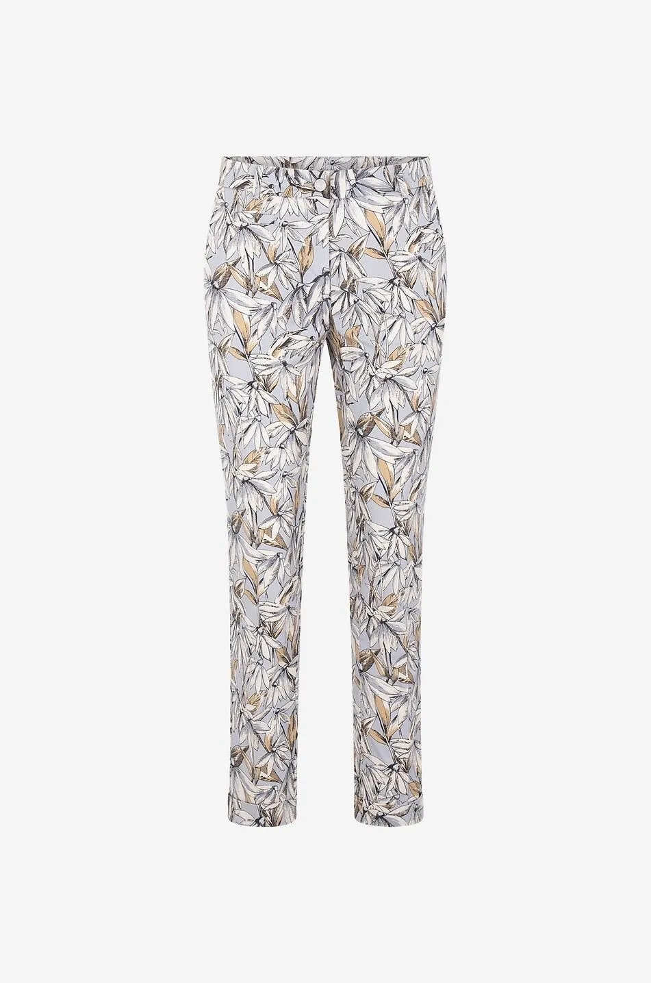 Pantalon slim en coton mélangé Stella