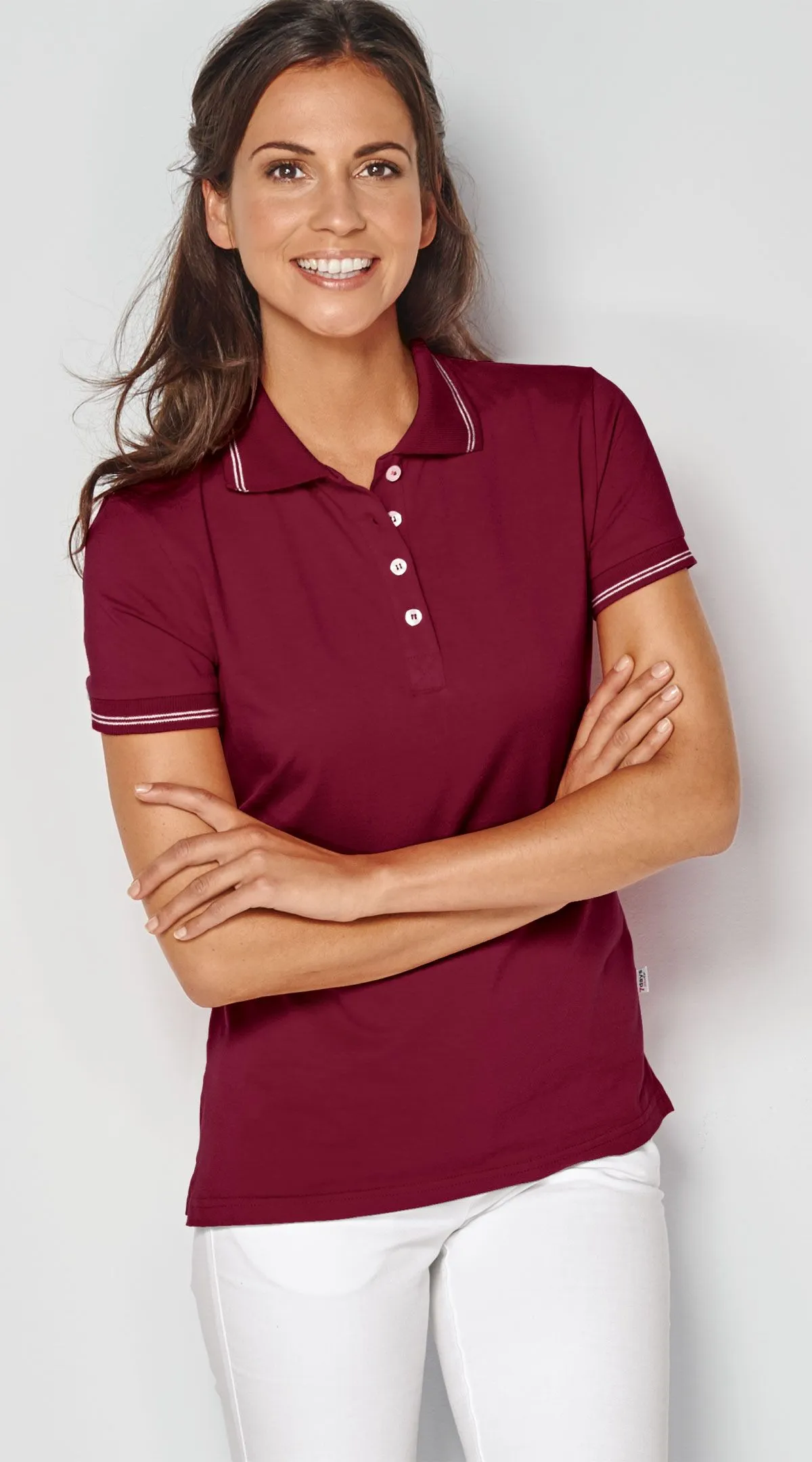 Polo shirts made of single jersey.