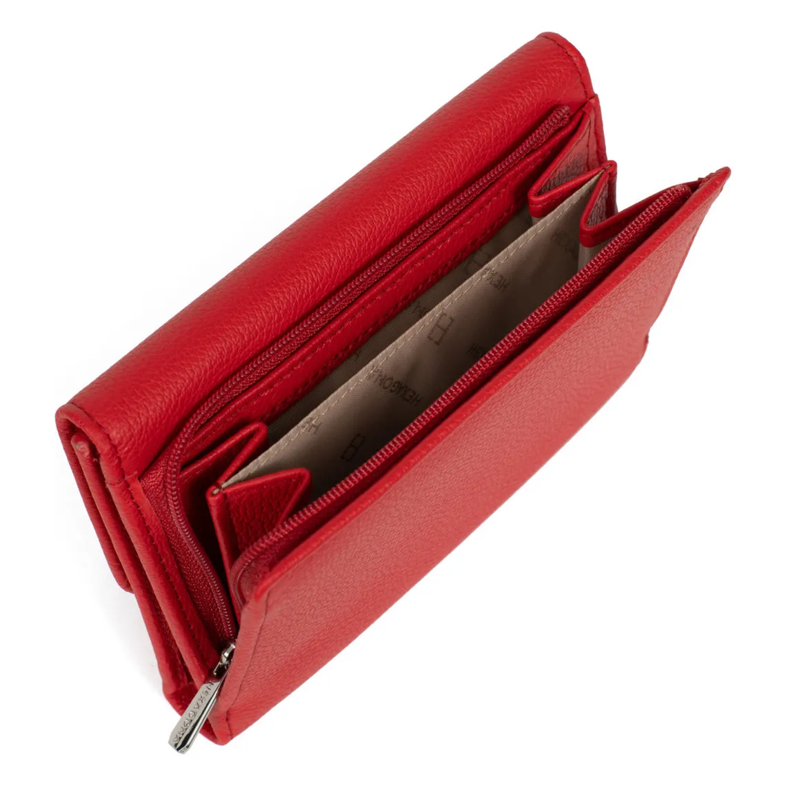 Leather Wallet Comfort Strawberry Sue | 3 Suisses