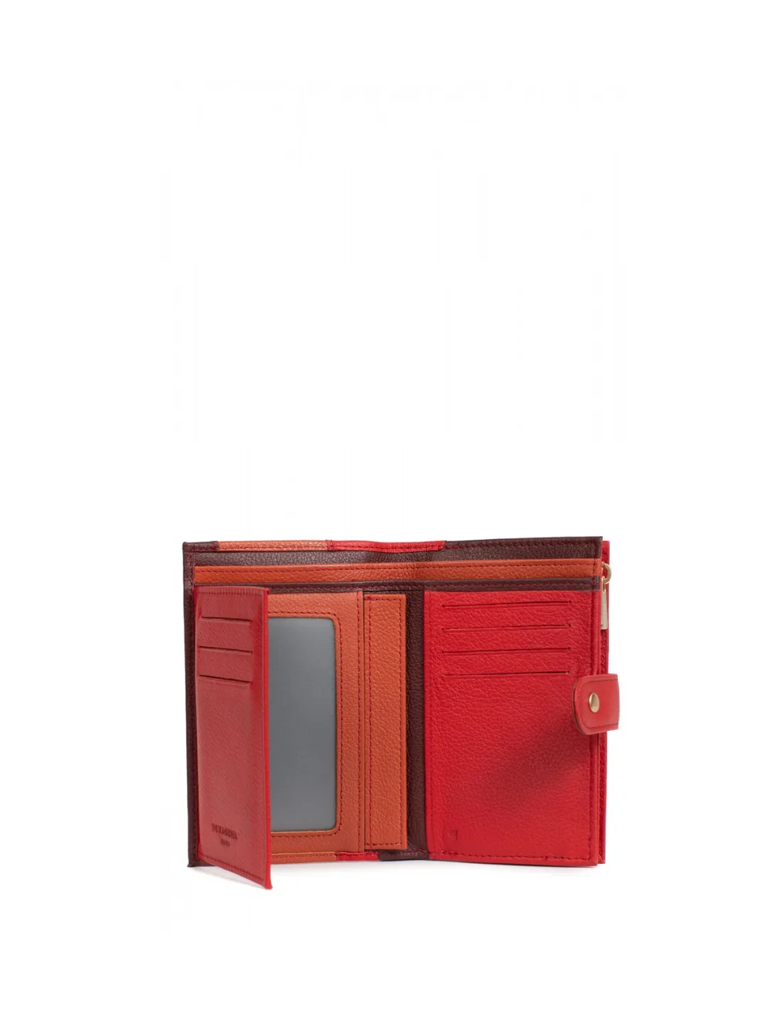 Hexagona Ref 58992 Rouge Wallet 14.5*9.5*3.5 cm