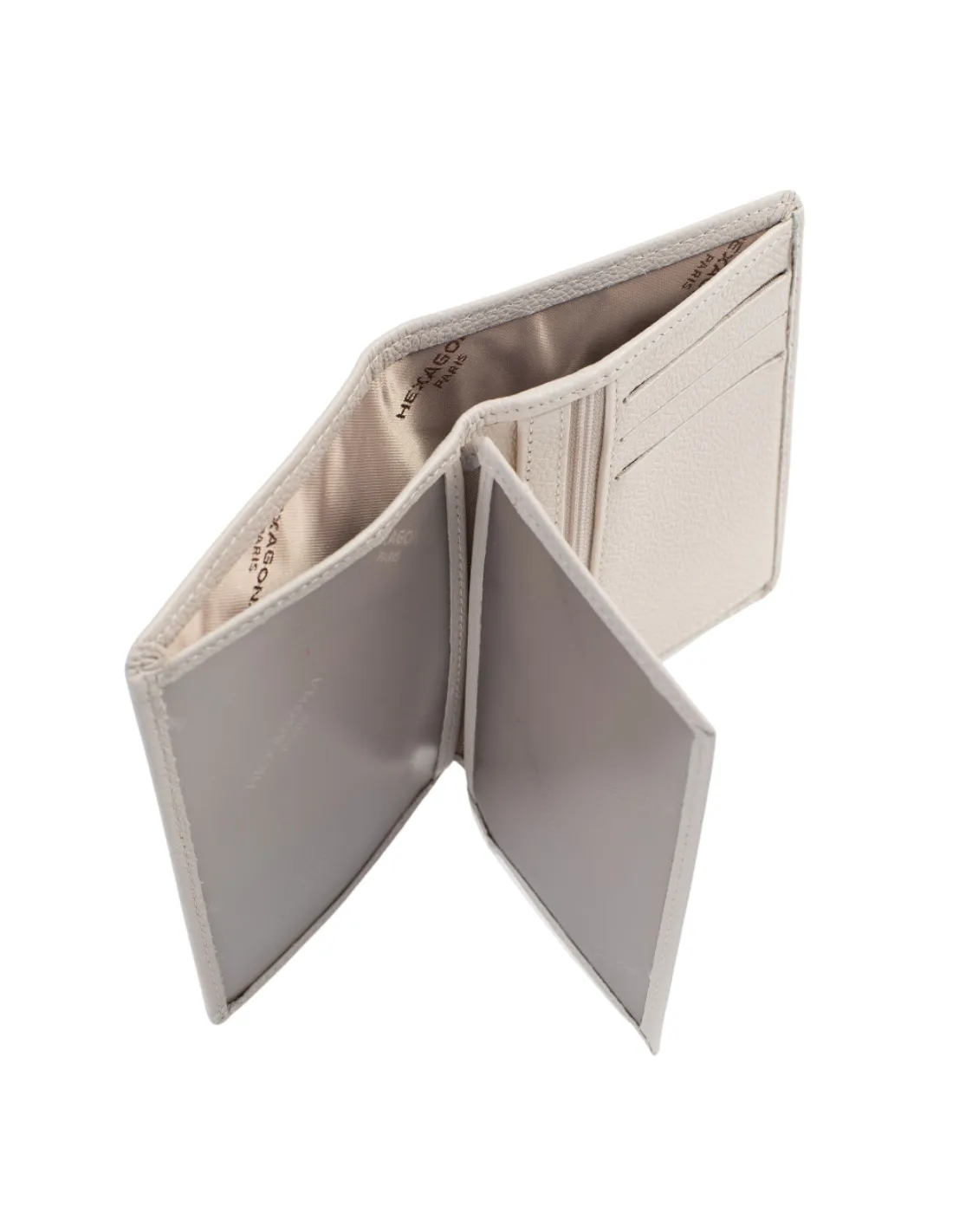Hexagona Ivory Wallet 59367 - 13x9.5x2 dimensions