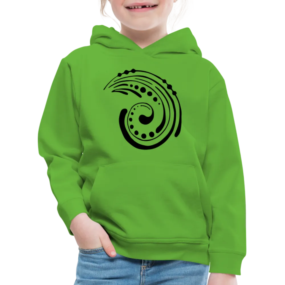 Pull à capuche Premium Enfant Forme escargot