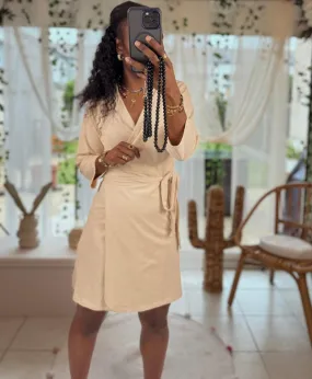 Robe Portefeuille en Bambou