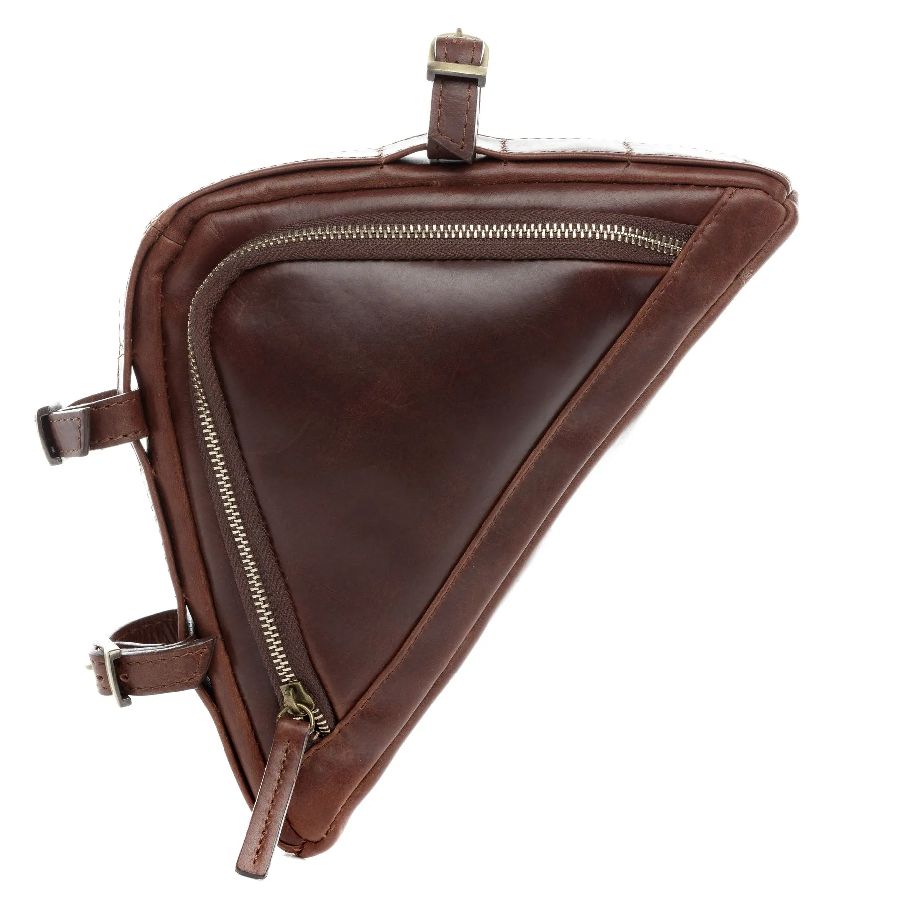 SID & VAIN Sacoche pour vélo cuir STEW bruin