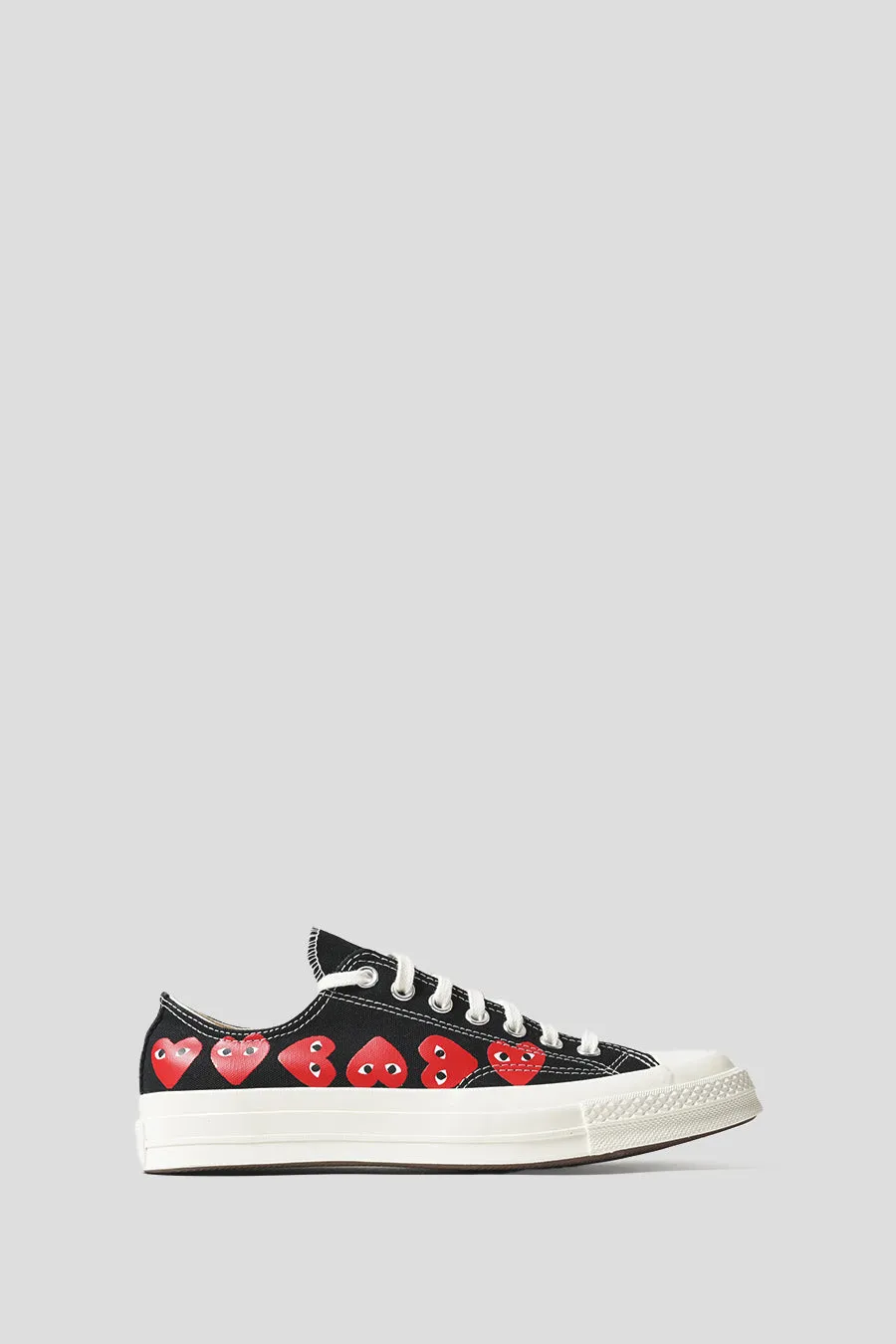SNEAKERS BASSE CT70 MULTI COEUR BLACK, HIGHRISK RED ET EGRET