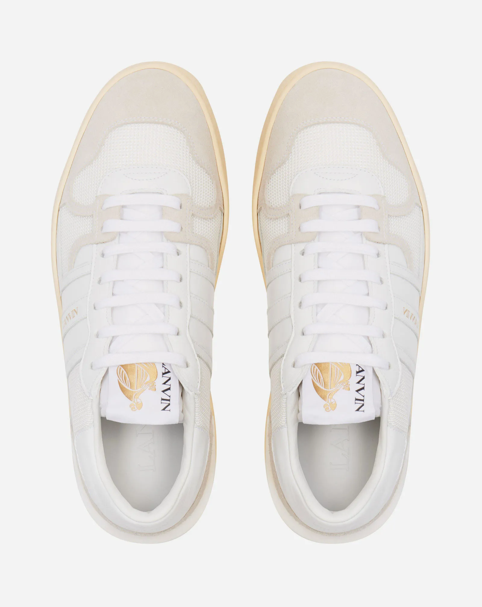 Low CLAY leather sneakers