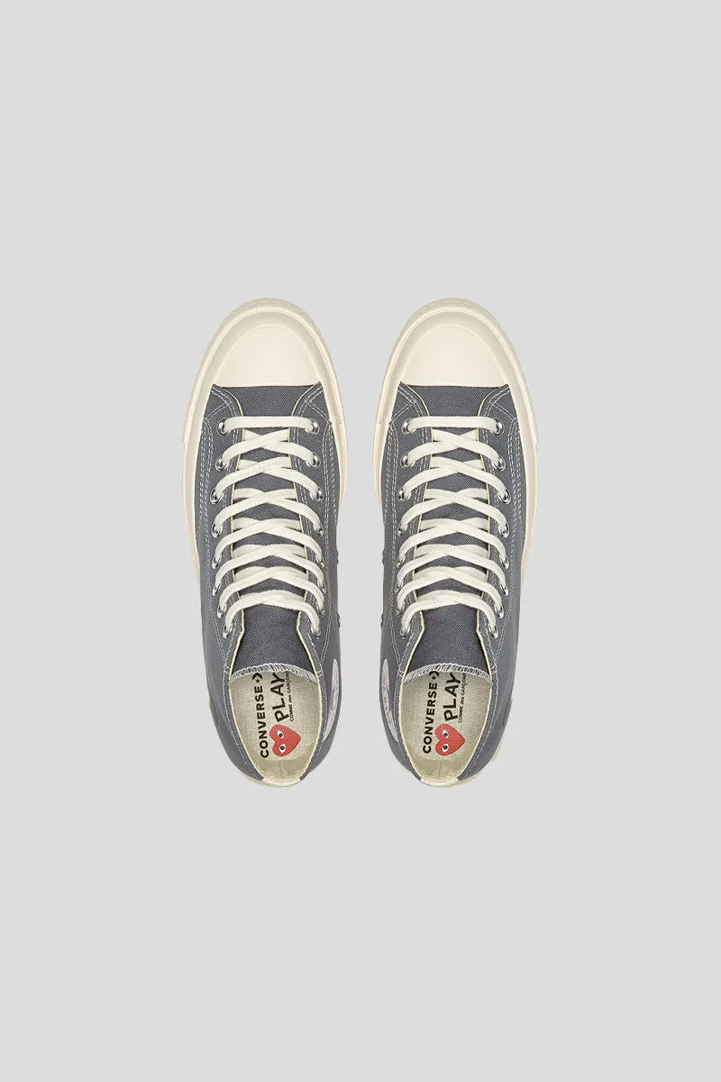 SNEAKERS CONVERSE CT70 STEEL GREY, EGRET ET NOIRE