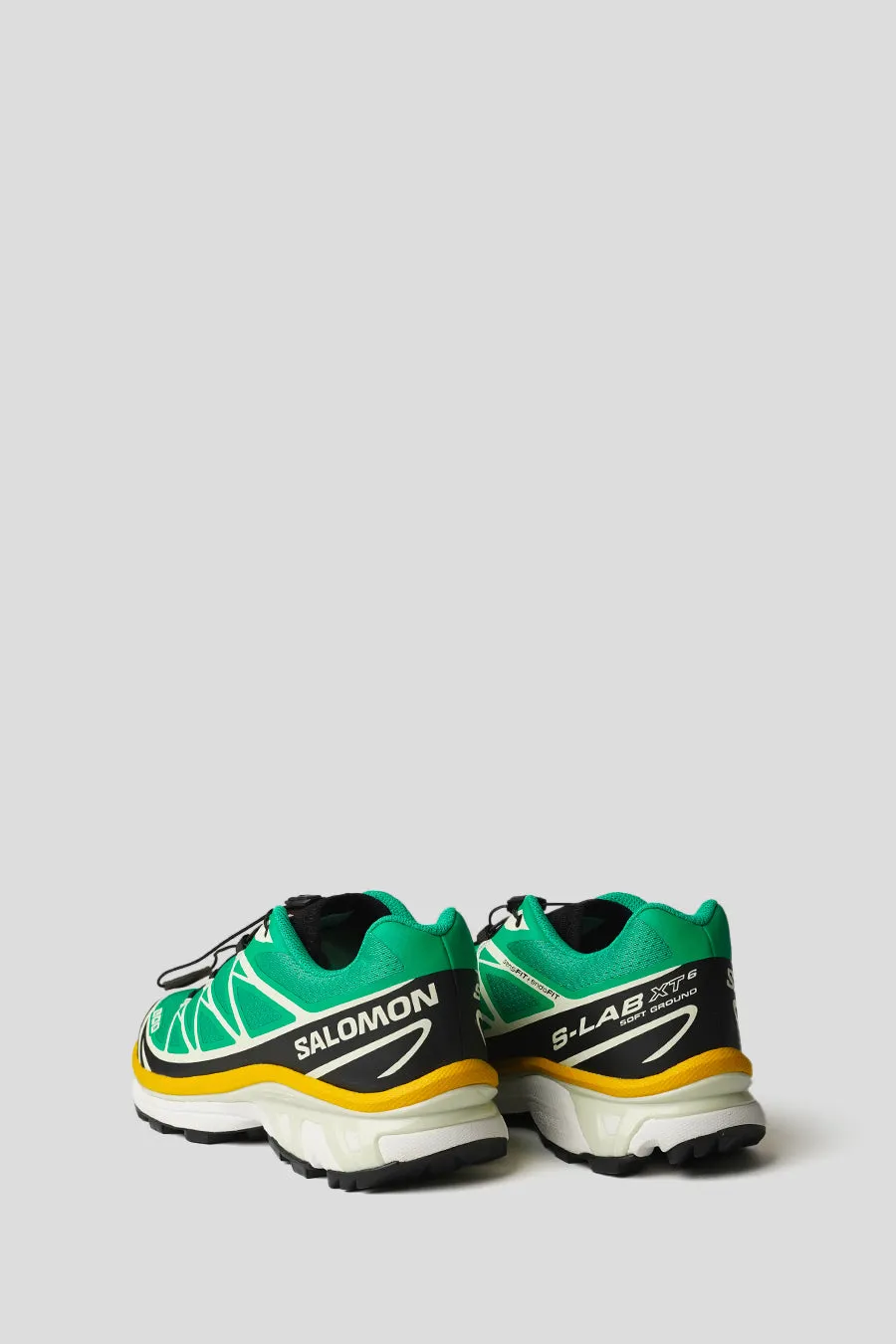SNEAKERS XT-6 BRIGHT GREEN BLACK ET SULPHUR