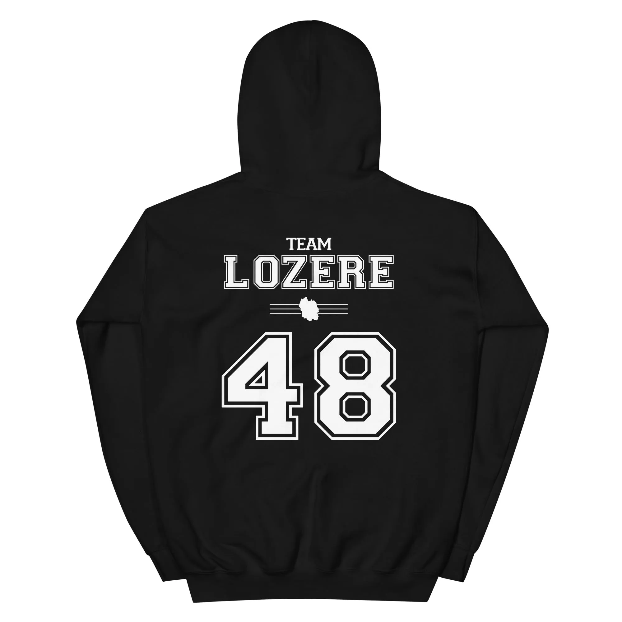 Sweat à capuche Classique Team Lozère 48