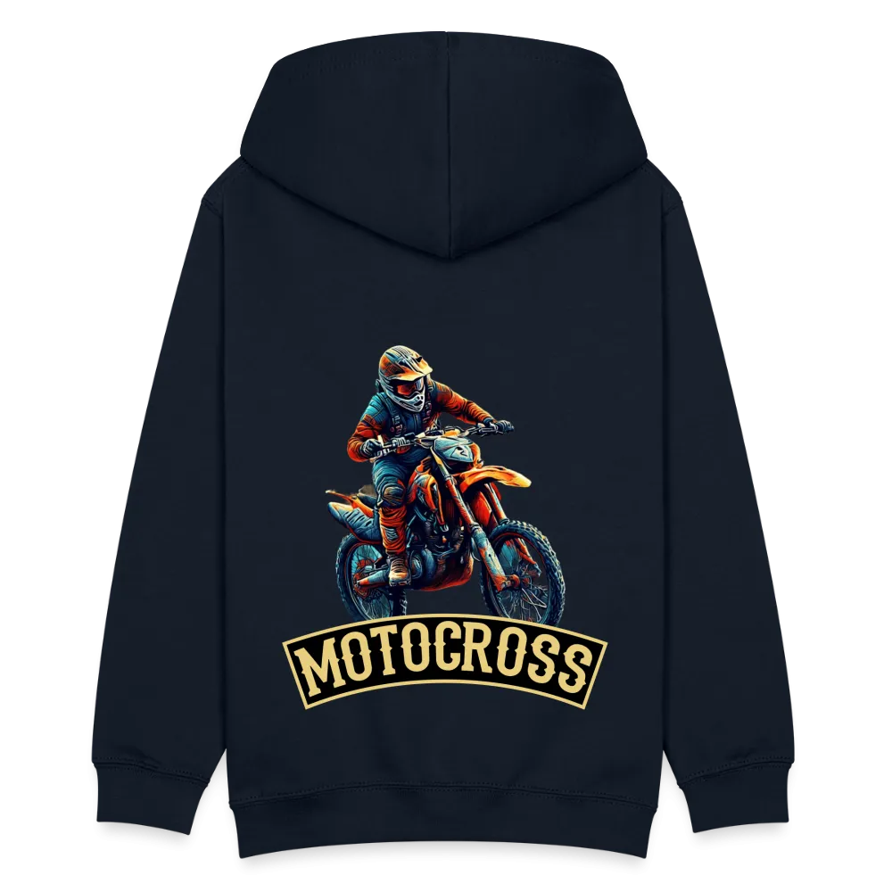 Sweat à capuche Enfant Motocross