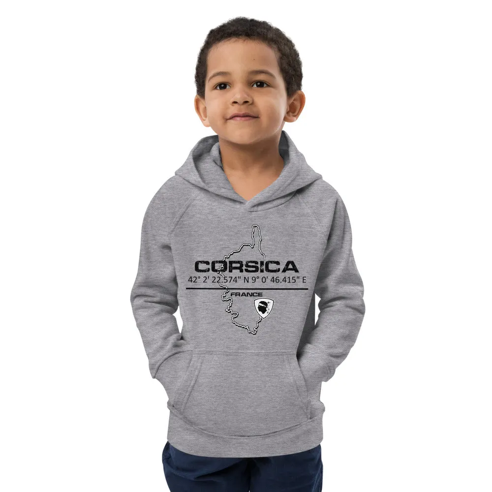Sweat à capuche GPS Corsica