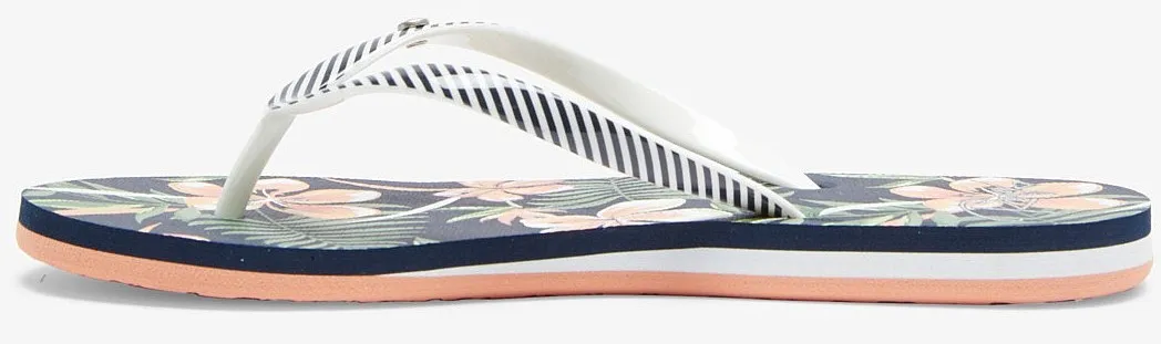 tongs Roxy Portofino III - Dc Navy/White - women´s