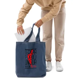 Tote bag en jean écologique Nazione Corsa