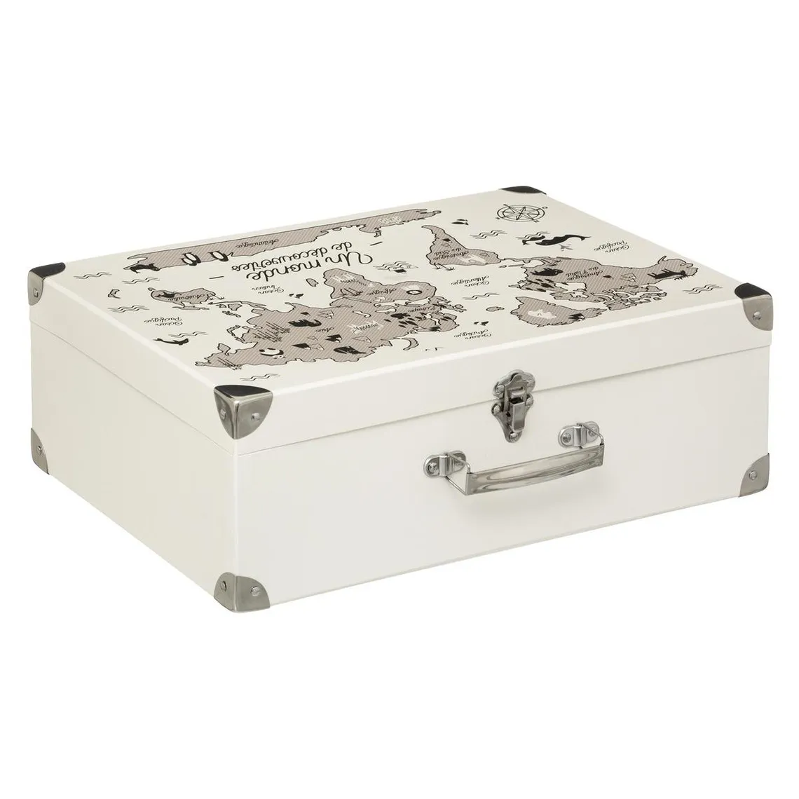 Worldly Theme Suitcase | 3 Swiss