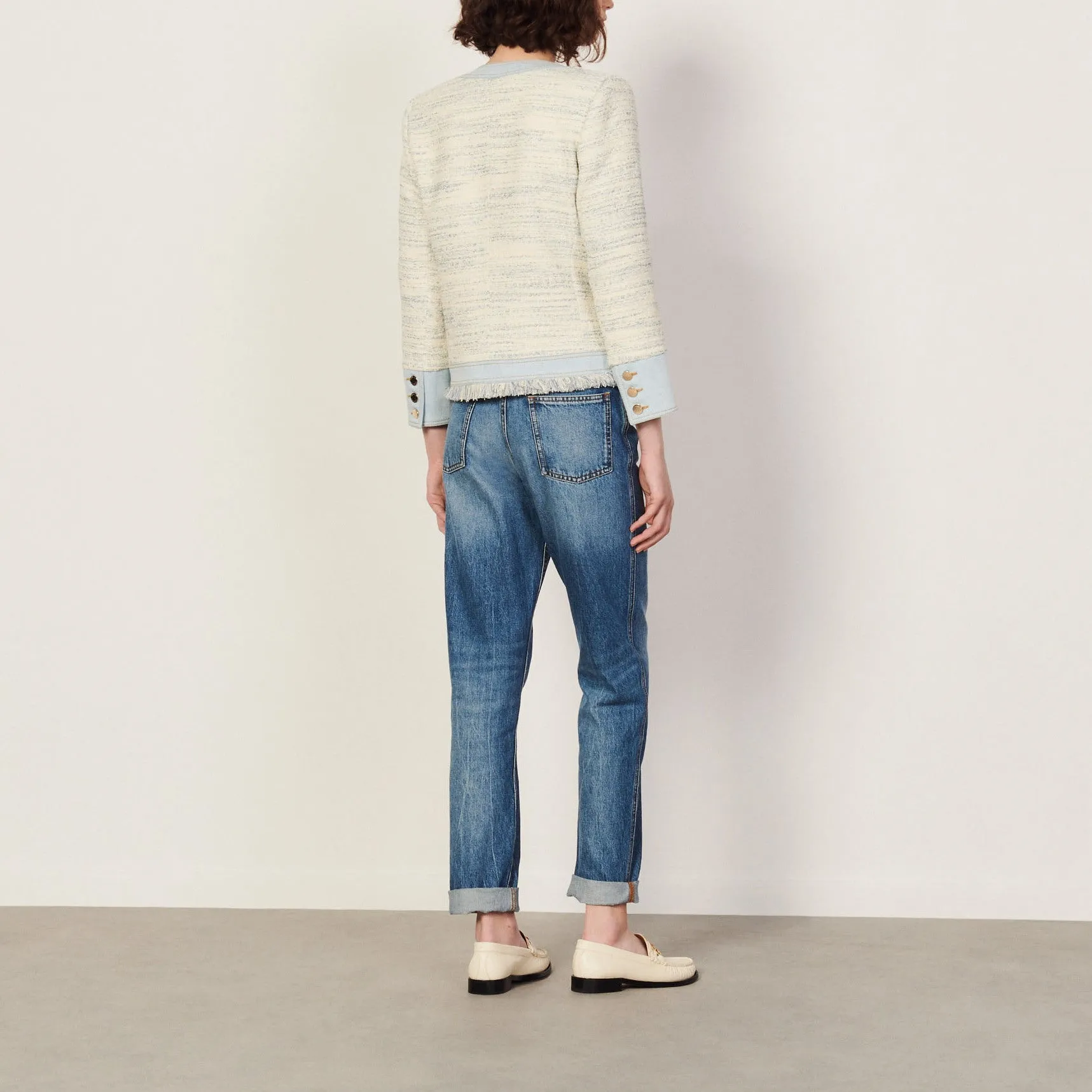 Veste en tweed