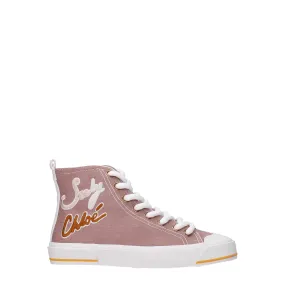 Voir par Chloé Sneakers Femmes Tissu de viande rose / rose