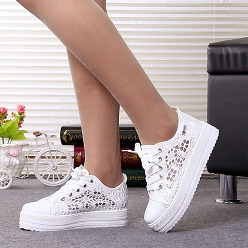 White Lace Shoes on Google